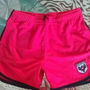 Vintage Whittall & ShonAustria Red Athletic Tight Shorts